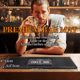 Personalised Bar Mat Non-slip PVC Rubber Bar Mat