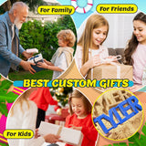 Juguetes de arena con nombre personalizado, herramientas de playa impresas en 3D con nombre personalizado, juguetes de playa de verano al aire libre, regalos de cumpleaños para niños pequeños, adultos, familia, nietos, nietas
