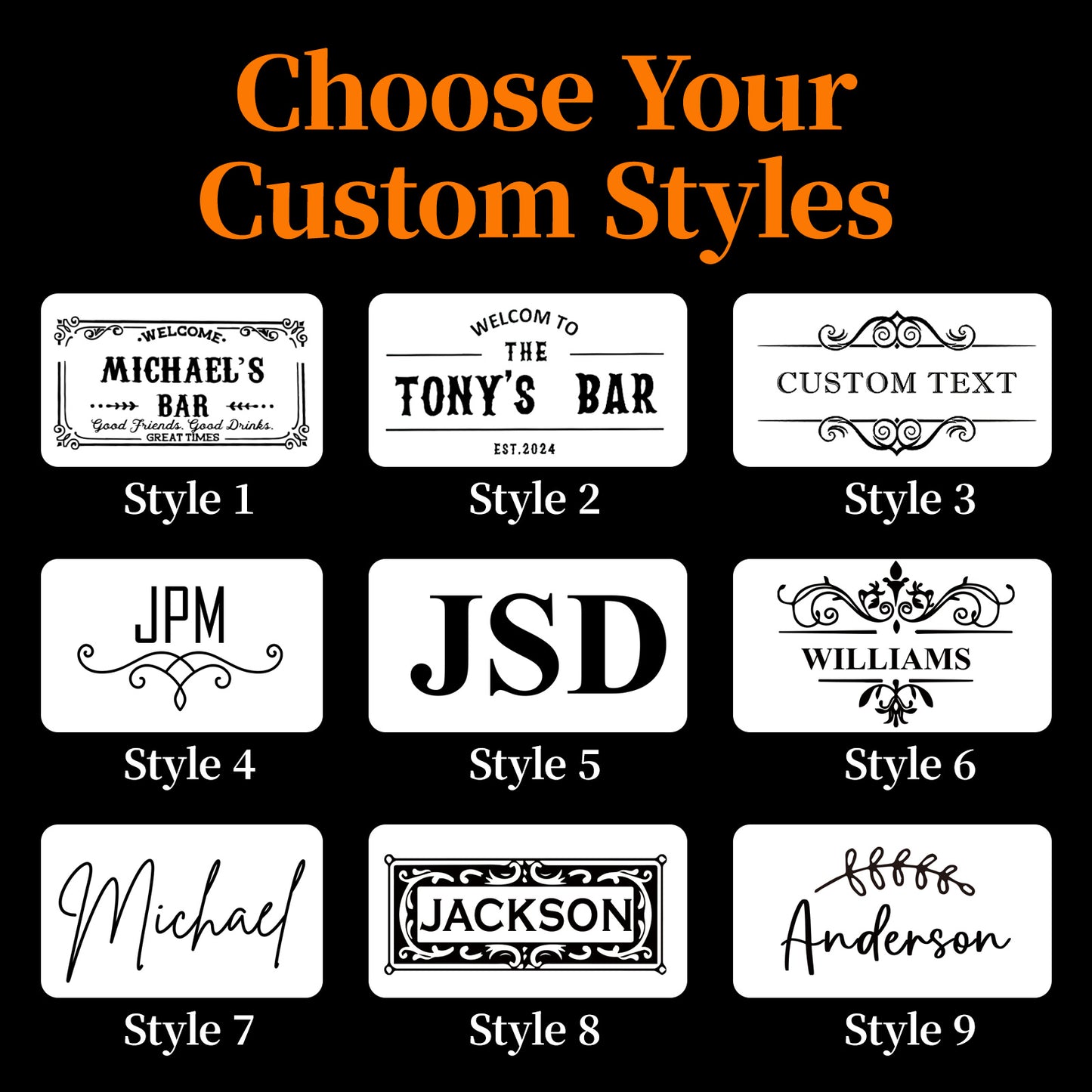Personalised Bar Mat Non-slip PVC Rubber Bar Mat Custom Bar Name Spill Mat for Countertop Home Bar Coffee Bar Gifts for Bartender Drinking Lover Cocktail Lover  Newlywed Beer Mat Decor
