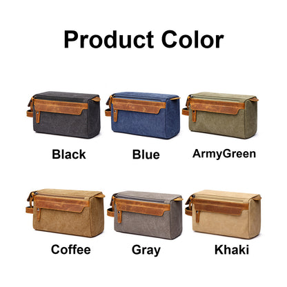 Personalized Canvas Toiletry Bag