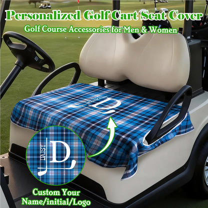 Personalized Golf Cart Seat Cover With Name