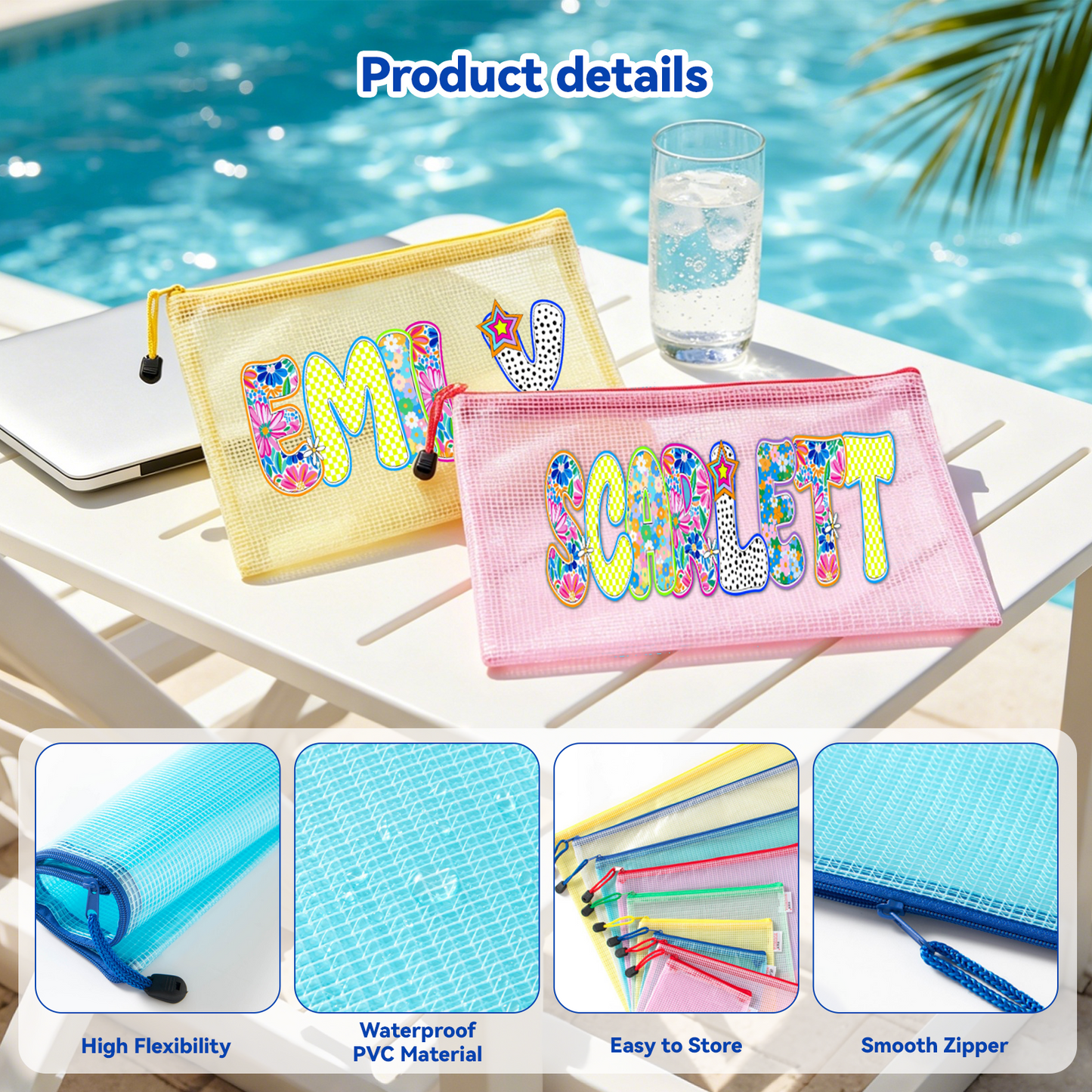 Personalized Beach Bag with Artistic Name