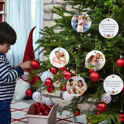 Personalized Christmas Ornaments with Photo