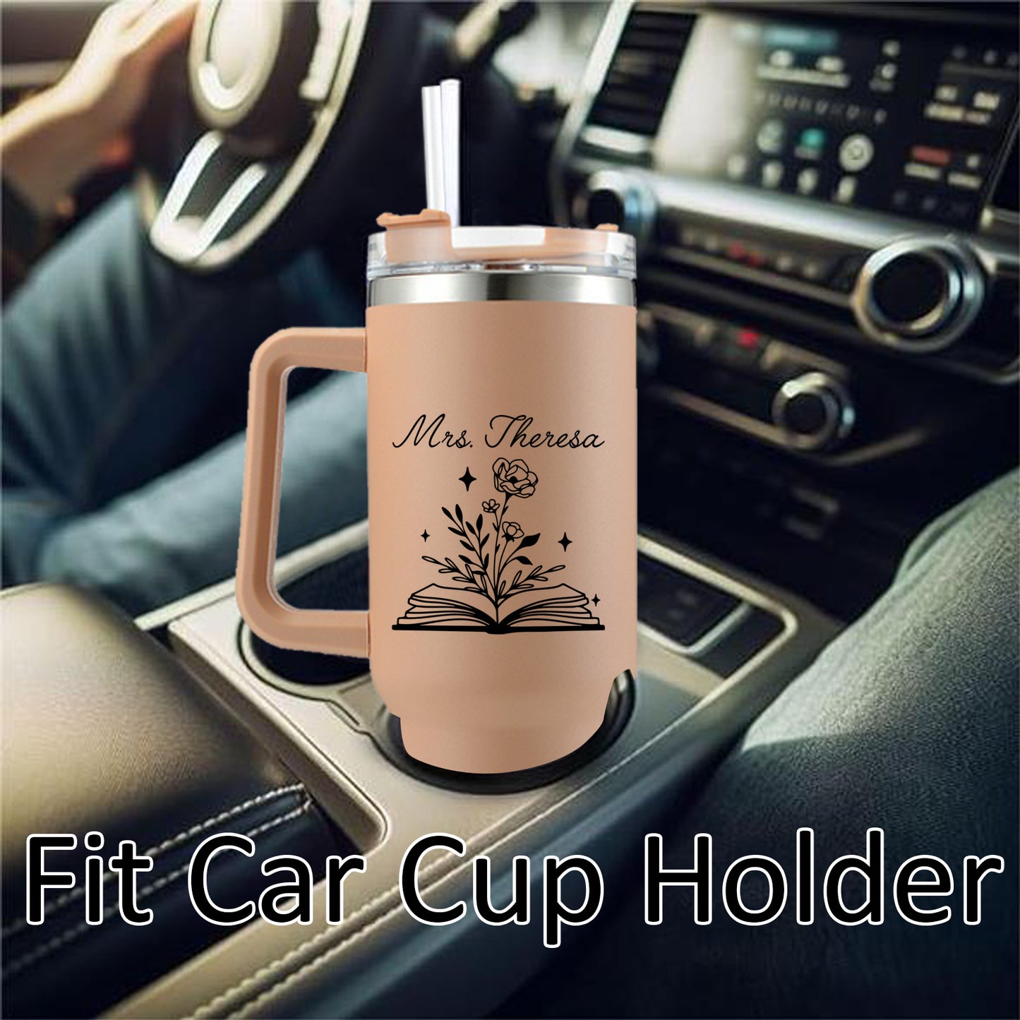 Personalized Teacher 40oz Travel Tumbler