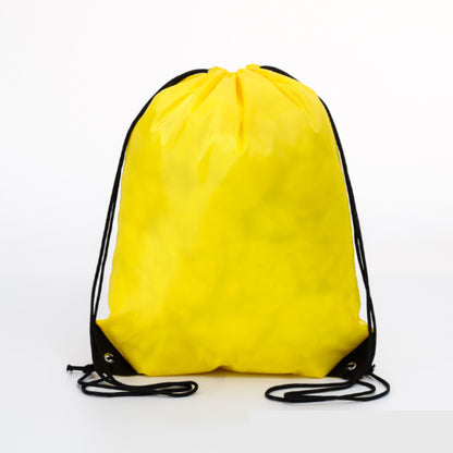 Personalized Drawstring Backpack with Custom Name | Durable Customized Party Bag